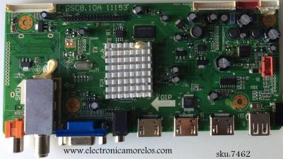 MAIN / SHARP 1A2C0525 / 899-M00-40N0 / T.RSC8.10A 11153 / MODELO LC-60E69U	